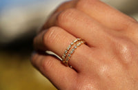 Art Deco Diamond Eternity Band